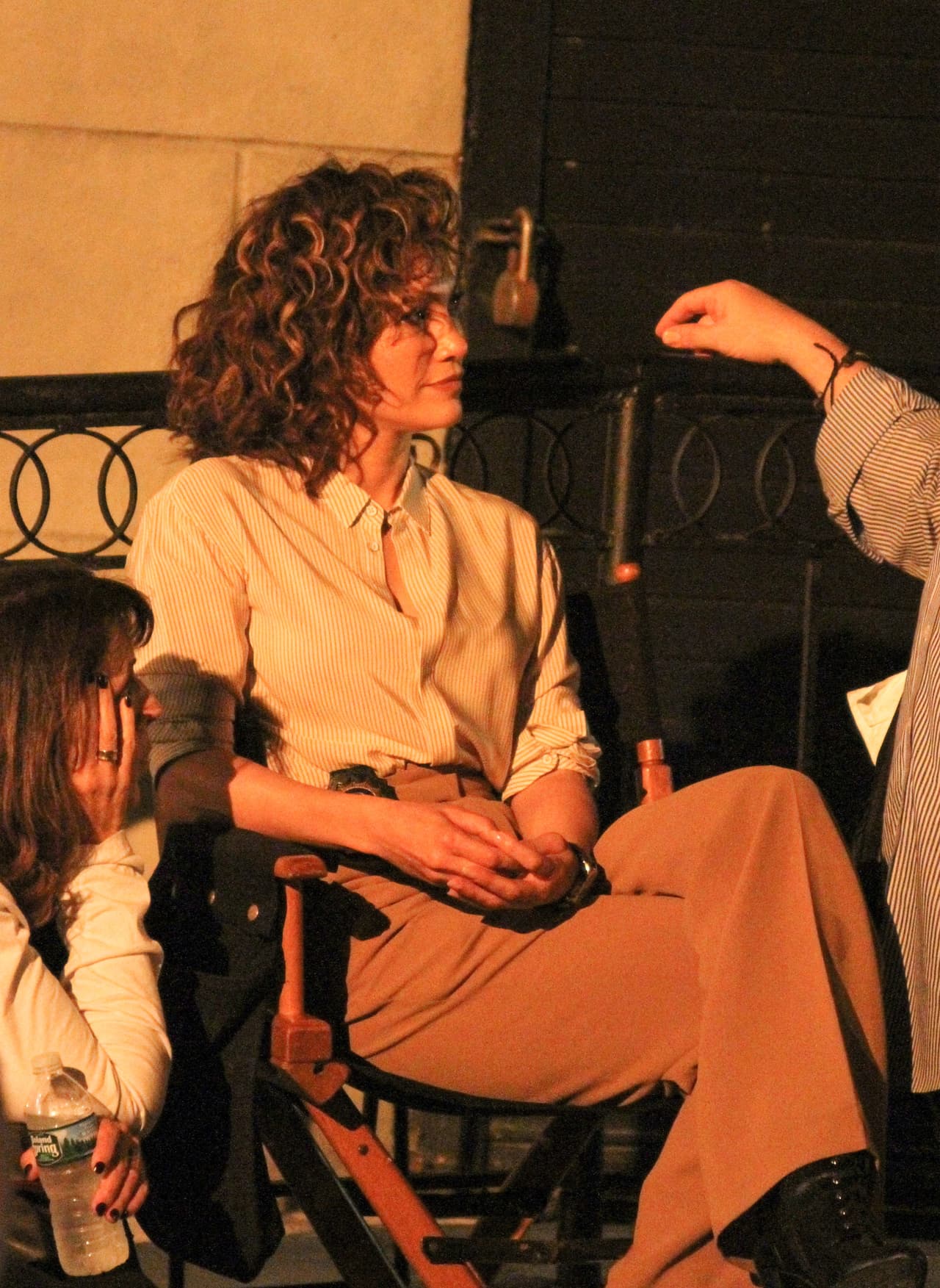 Después de tanto trabajo llegó la hora de platicar con sus colegas.