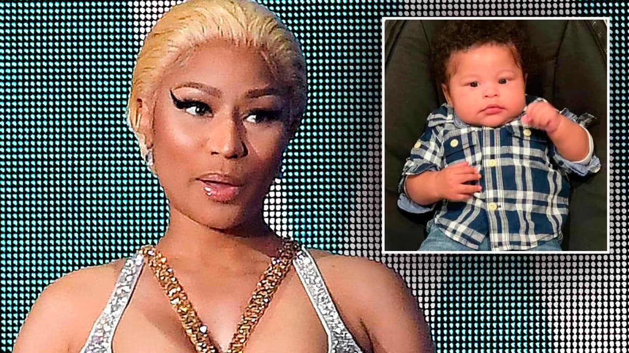 Nicki Minaj comparte las primeras fotos de su bebé pero aún hay un misterio que resolver