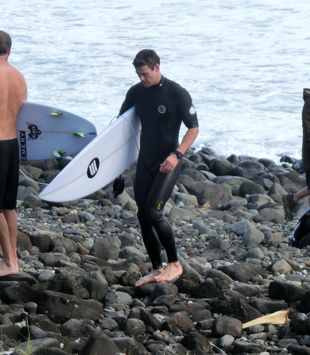 Después de un rato, el actor se cansó.