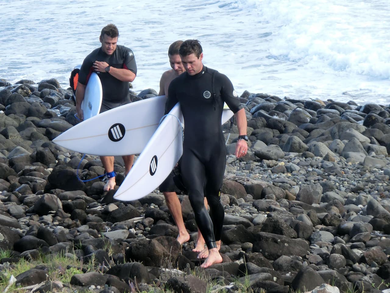 Hemsworth sin duda tiene un físico envidiable.