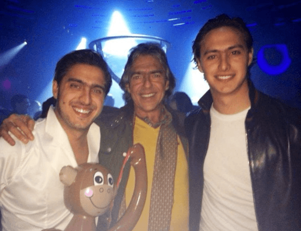 Rodolfo Landeros nos presentó a su papá y escribió: "Feliz Día del Padre al #JefeDeJefes. Te queremos mucho, papá. ¡Gracias por todo lo que nos has dado!".