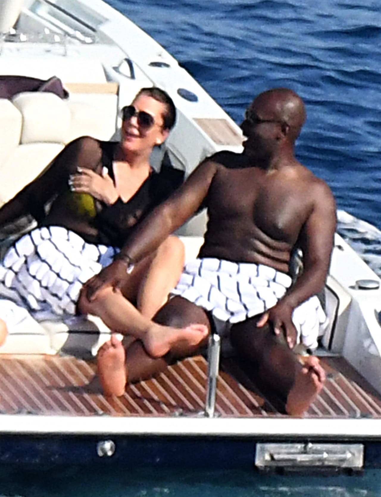 En noviembre de 2014 
<a href="https://www.univision.com/entretenimiento/chismes/confirmado-kris-jenner-esta-saliendo-con-corey-gamble">se confirmó</a> que la figura televisiva mantenía una relación con el productor y desde entonces ha aparecido en la serie de telerrealidad del clan.