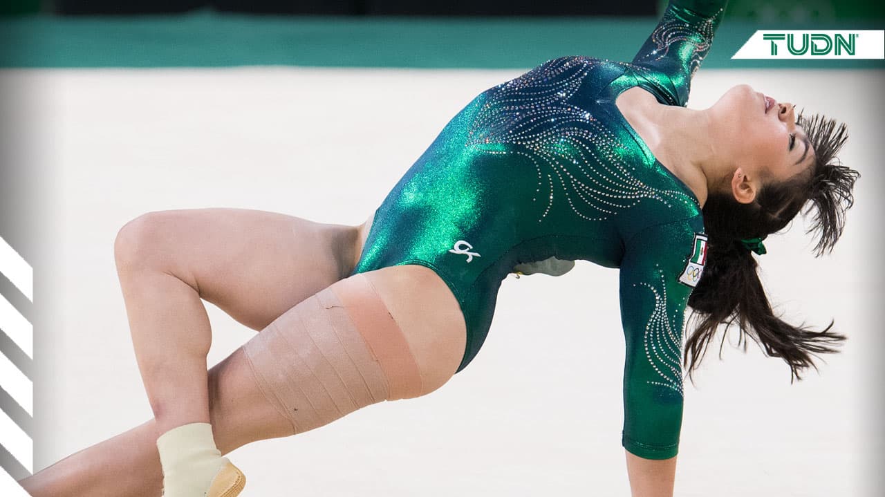 La gimnasta de Mexicali, baja California, ganó este jueves el Premio Nacional de Deportes en la categoría no profesional.