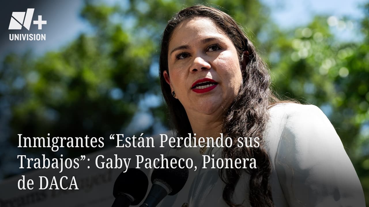 Inmigrantes "Están Perdiendo sus Trabajos": Gaby Pacheco, Pionera de DACA