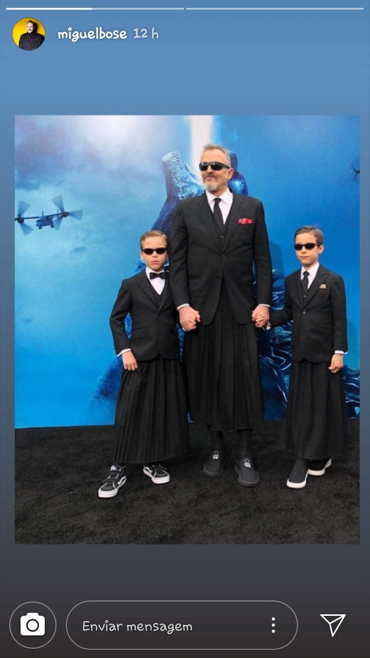 Desde finales de agosto del año pasado, Miguel Bosé se mudó con sus hijos a México. Antes, vivieron durante tres años en Panamá.