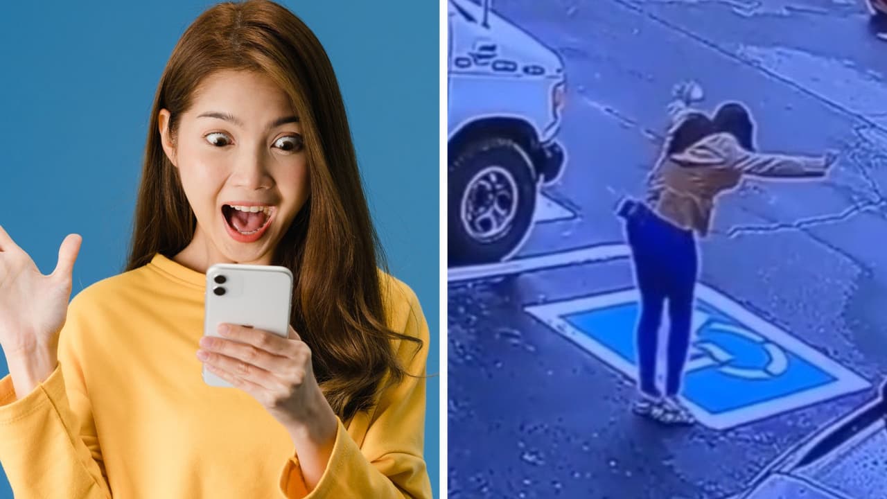 Joven consiguió empleo y una cámara de seguiridad captó su conmovedora reacción al enterarse