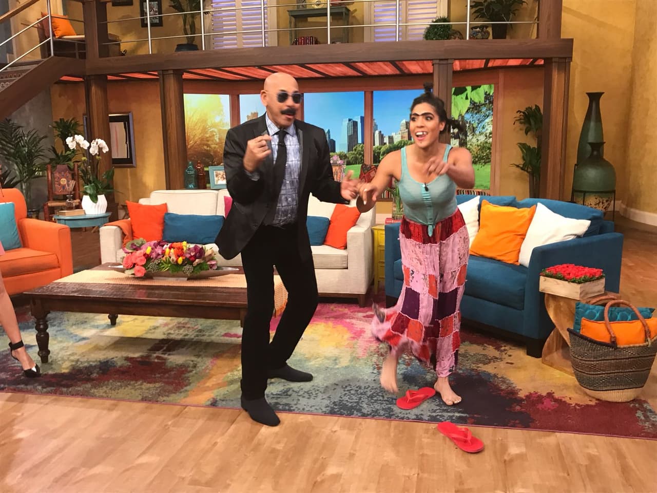 Oscar D'León y Mela descubrieron que llevan el ritmo en la sangre.