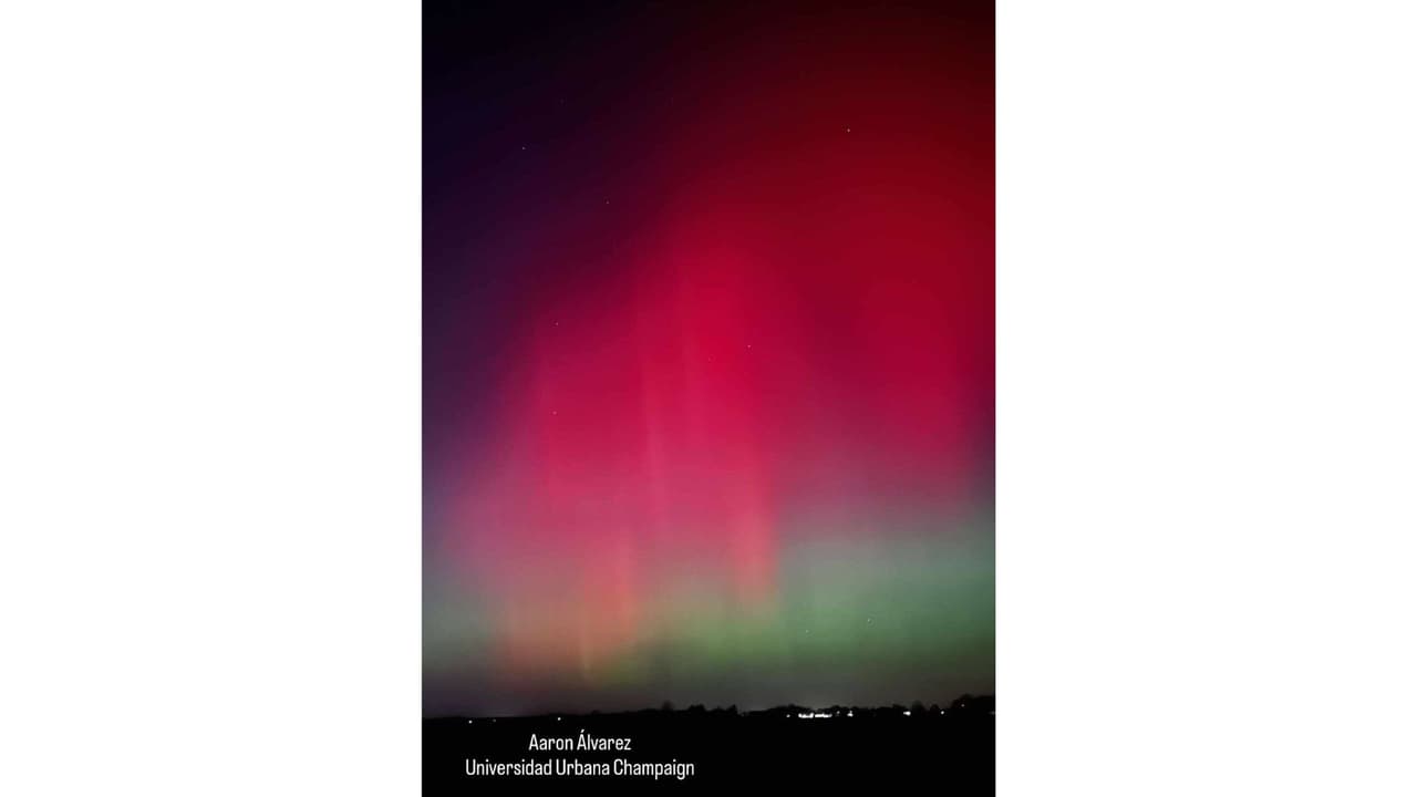 Auroras boreales iluminan el cielo de Chicago: las mejores fotos del fenómeno