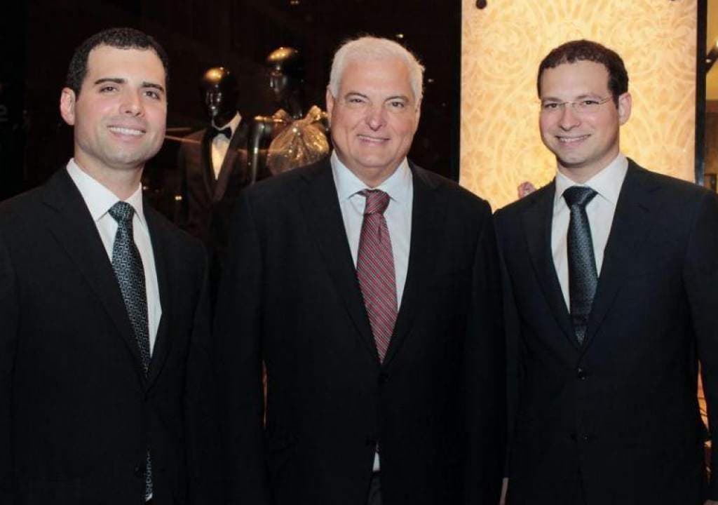 Juez ordena fianza de $1 millón para hijos del expresidente de Panamá