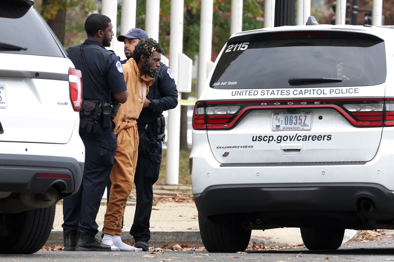 El sospechoso fue arrestado en medio de una amplia jornada electoral en Washington DC.