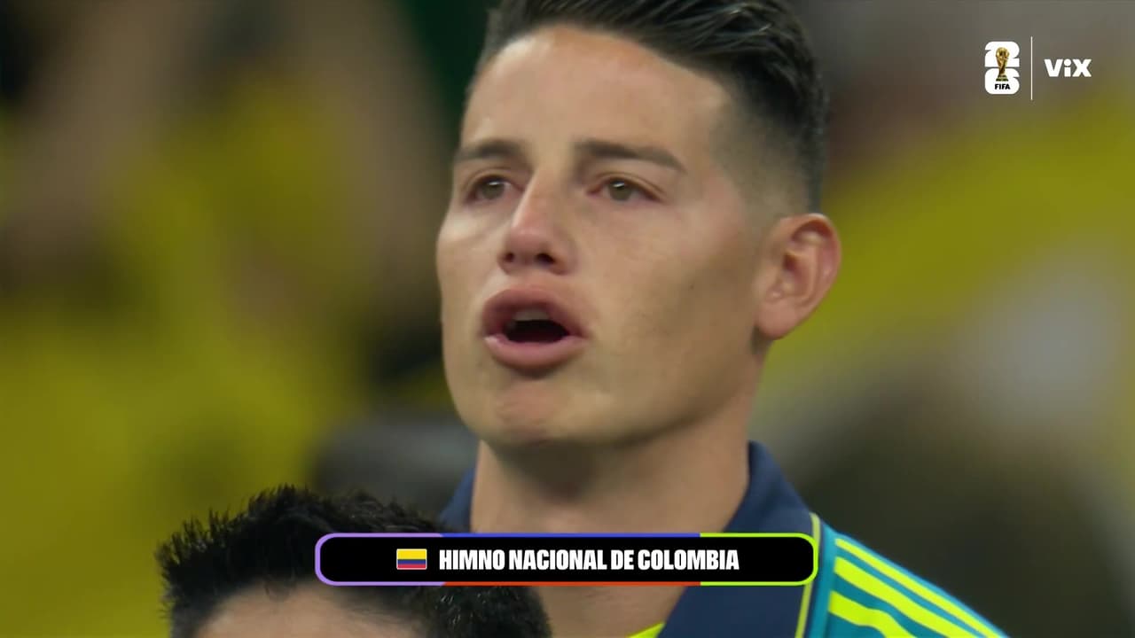 ¡Colombia es local en el Estadio Ciudad de México y tiembla durante el himno!