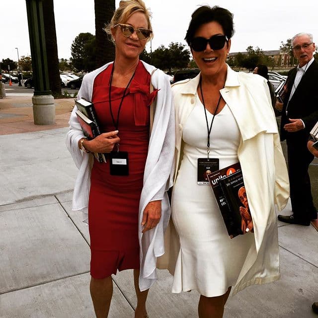 Kris Jenner y el Dalái Lama