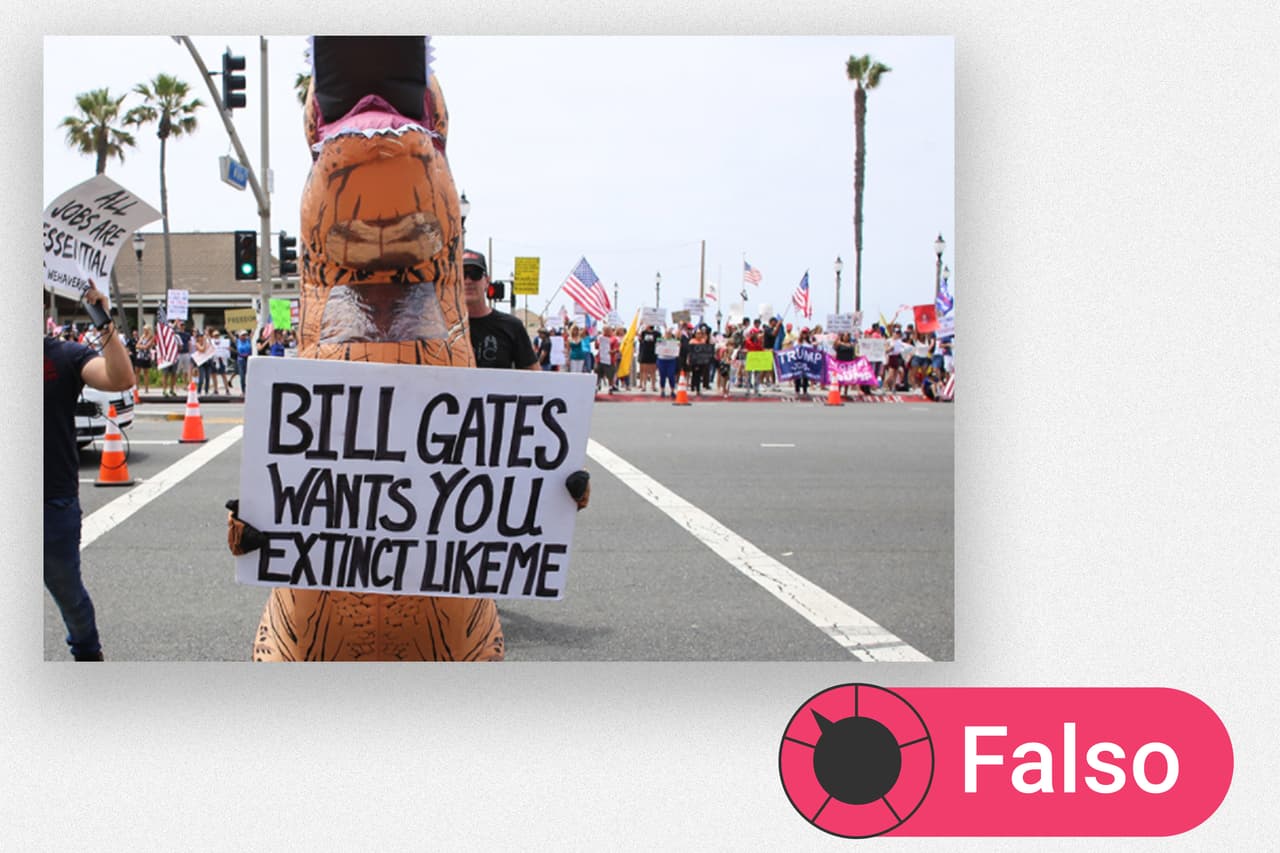 "Bill Gates te quiere extinto como yo".