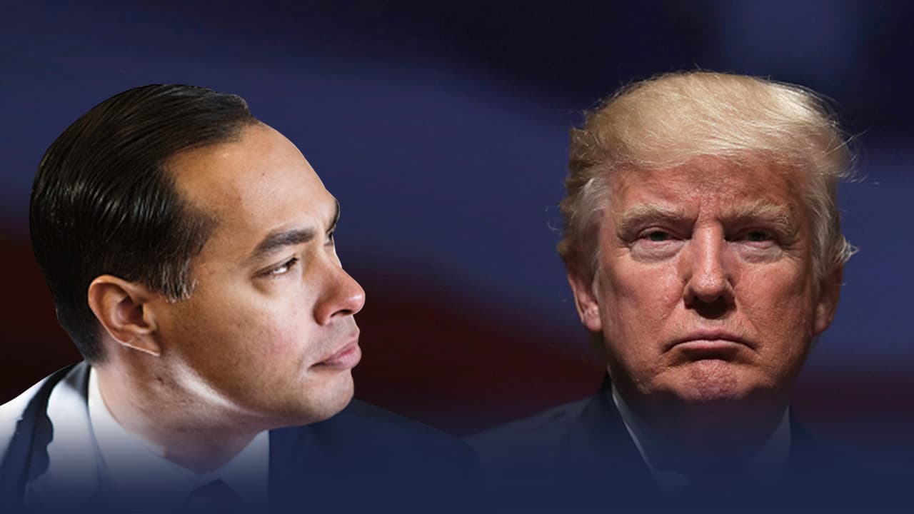 El demócrata Julián Castro hará un mitin en Texas a la vez que Donald Trump visita la frontera con México