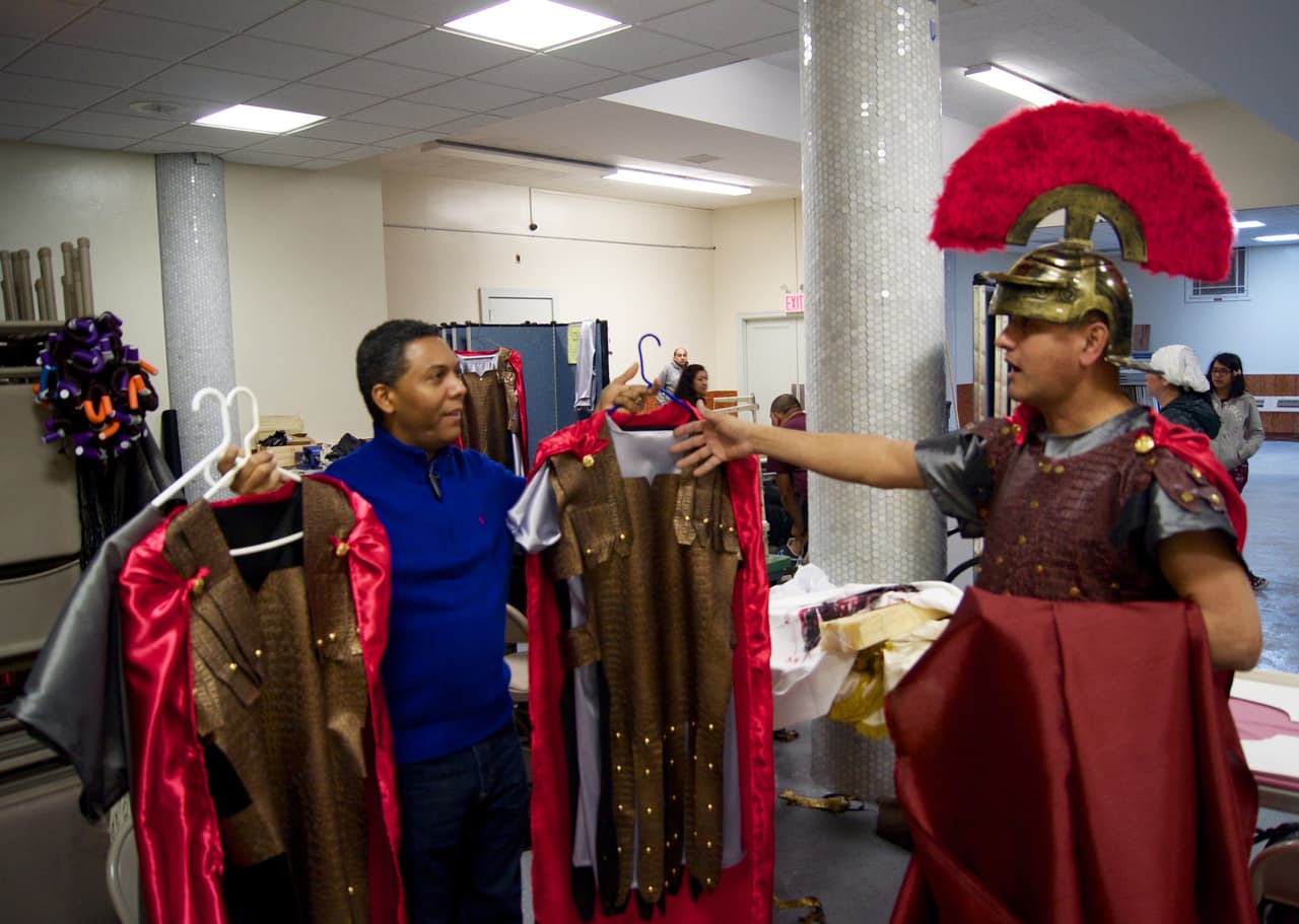 El grupo preparó la escenificación por cuatro meses.