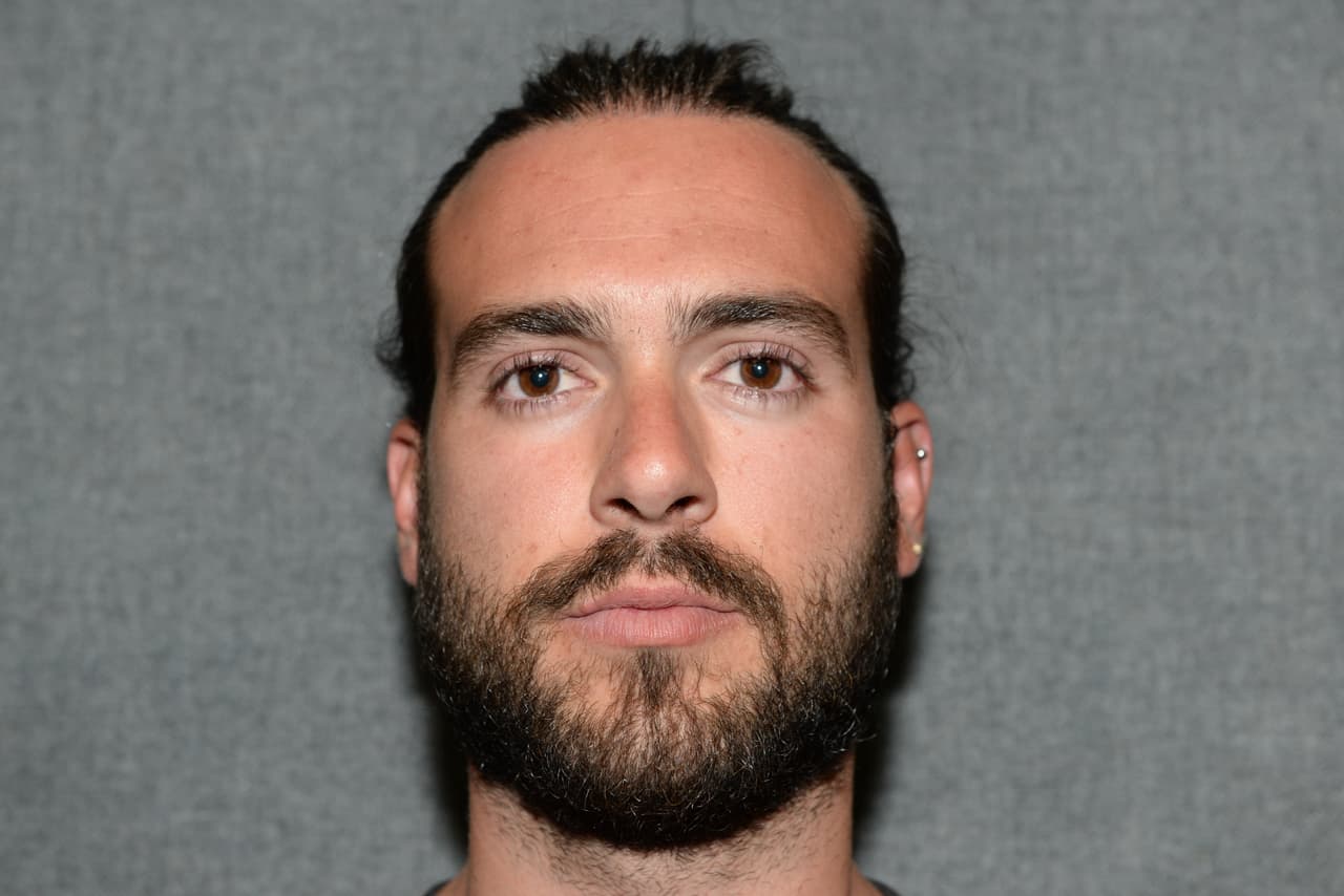 Esta es la foto que se le hizo al actor tras ser arrestado.