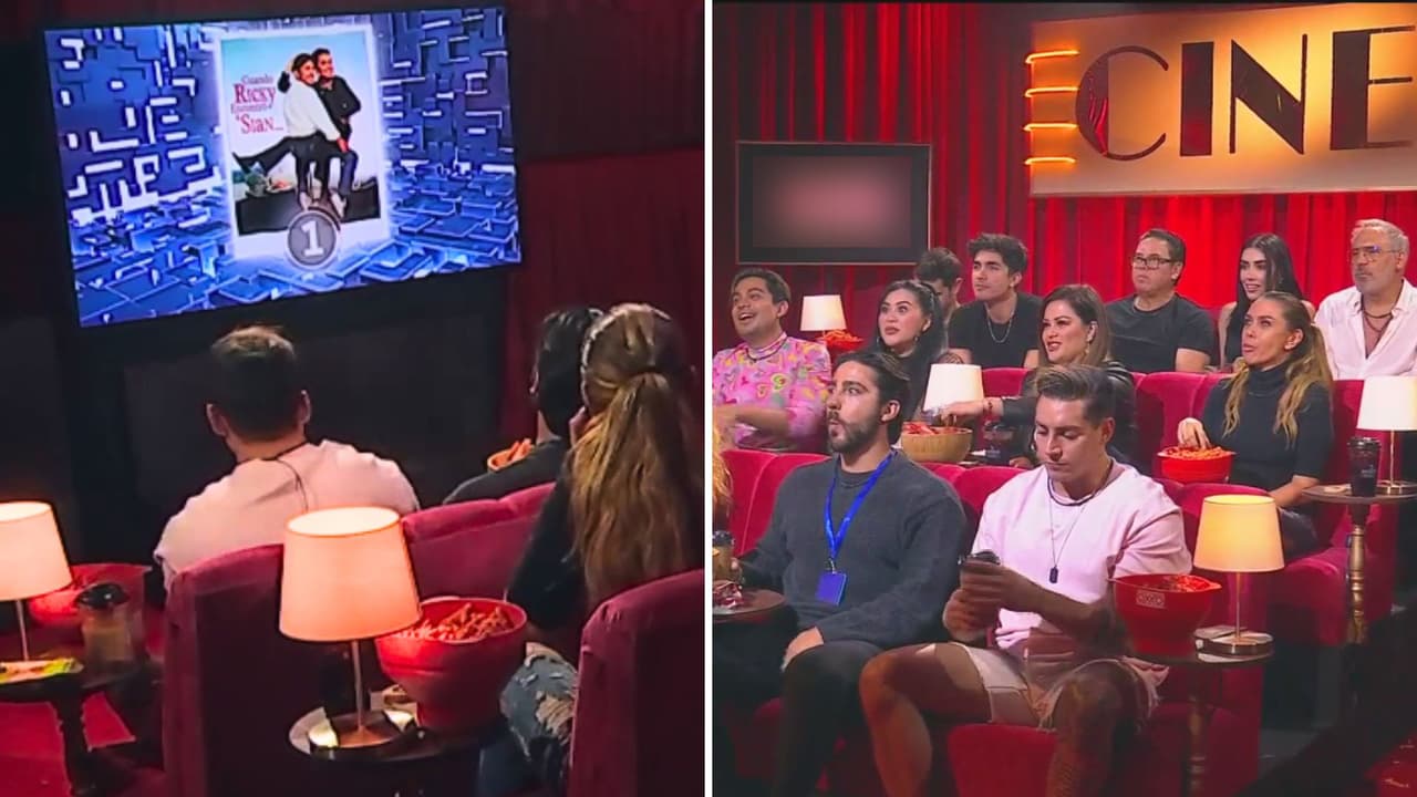Primera noche de cine en La Casa de los Famosos México: estas fueron las 'películas' que vieron los habitantes