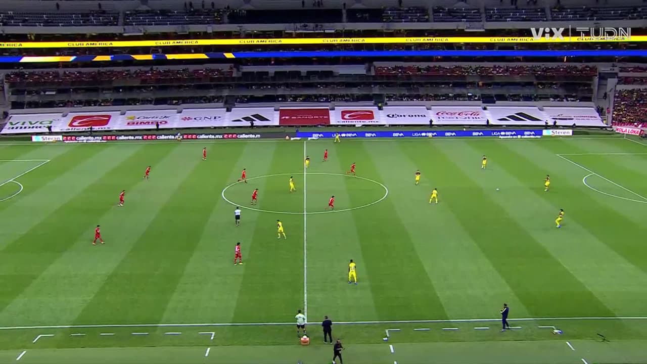 ¡Arranca el partido! América vs. Toluca, en vivo aquí