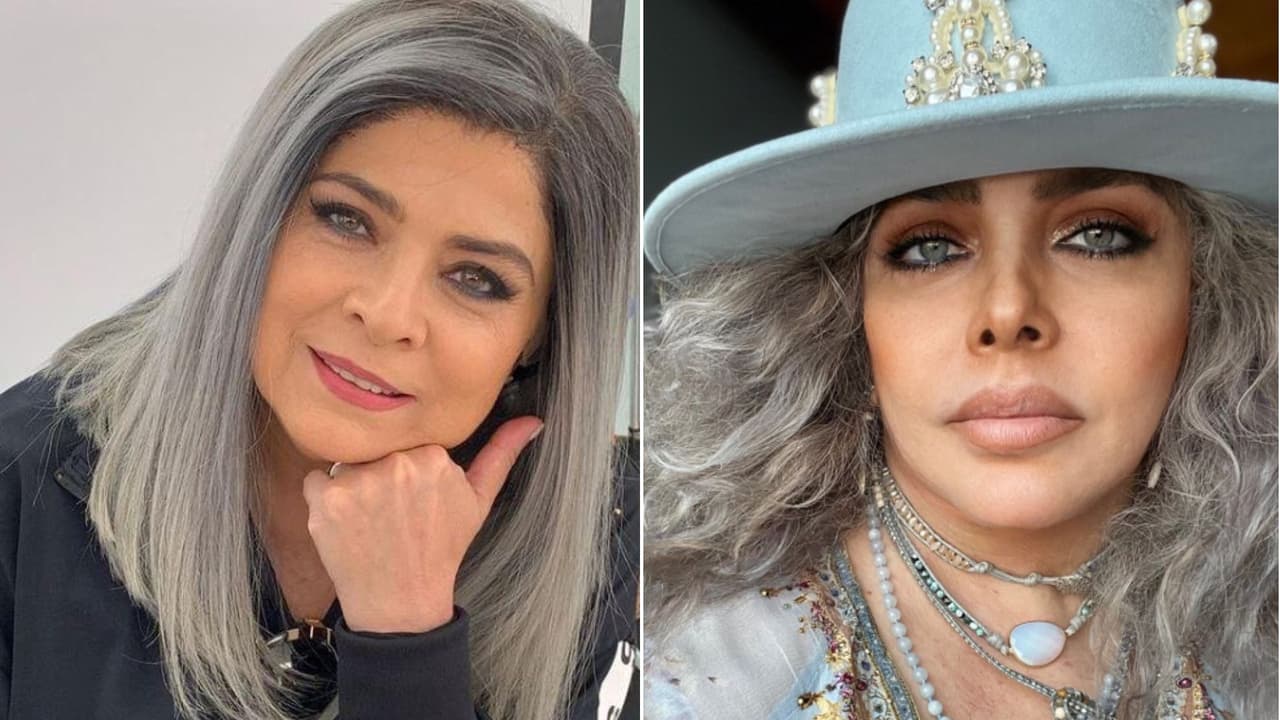 Victoria Ruffo y Verónica Castro son algunas de las actrices que han optado por lucir el cabello completamente natural.