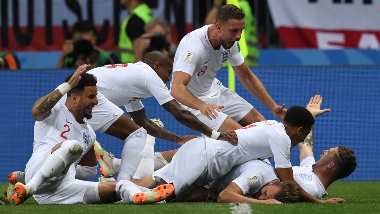 Espectacular: así fue el GOLAZO que tiene ganando a Inglaterra en la primera mitad