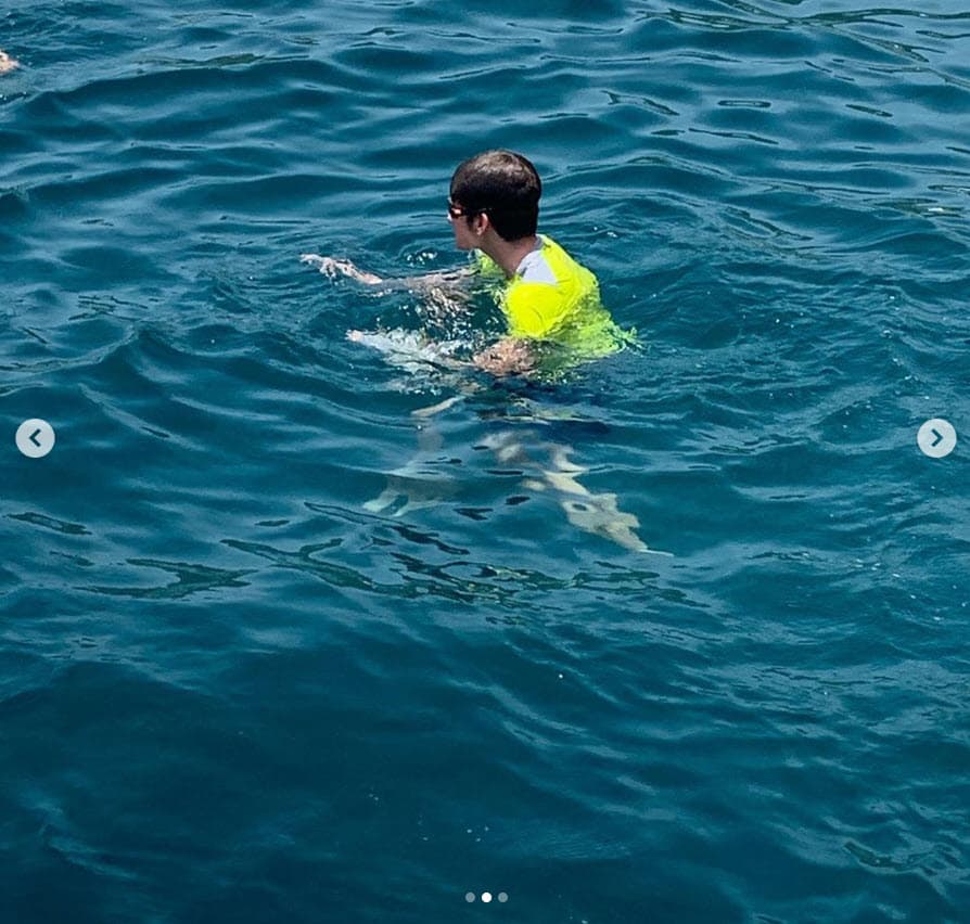 Con él ha estado pasando buenos momentos realizando algunas actividades. 
<br>