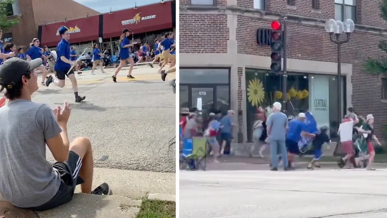 El desfile del 
<b>4 de Julio</b> tenía apenas 
<b>unos minutos</b> de haber comenzado cuando 
<b><a href="https://www.univision.com/local/chicago-wgbo/identifican-atacante-desfile-4-de-julio-highland-park" target="_blank">un joven de 21 años</a></b> abrió fuego con un rifle de alto poder en contra de las 
<b>familias</b> que esperaban celebrar el 
<b>Día de la Independencia</b>. 
<br>