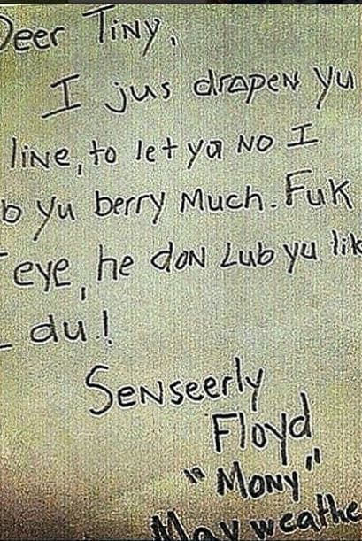 50 Cent continúa sobre Floyd Mayweather Jr. El rapero subió varias fotos a su cuenta de instagram donde se burla del boxeador y le mandó un mensaje: 'Voy a estar en Las Vegas por si quieres pelear' (Foto: Instagram)