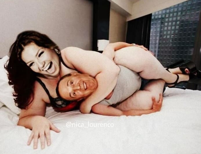 Ocasionalmente hasta su esposo Tommy es víctima de sus bromas digitales.