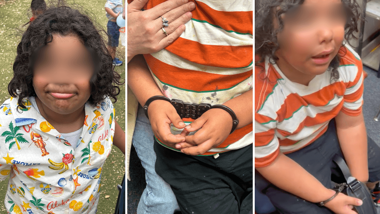 Un padre acusa que su hijo de 6 años con necesidades especiales fue esposado en su escuela