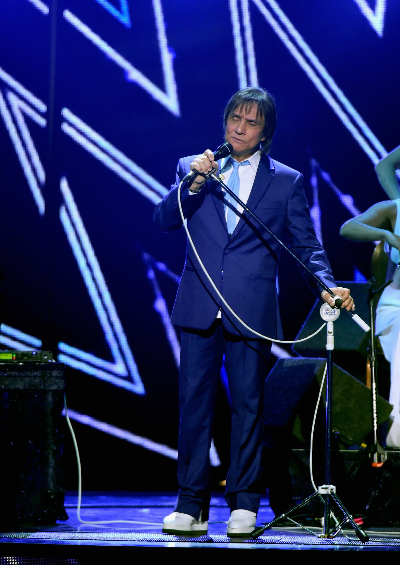 Otro de los momentos clave durante la velada del Latin GRAMMY fue el reconocimiento a Persona del Año para Roberto Carlos.