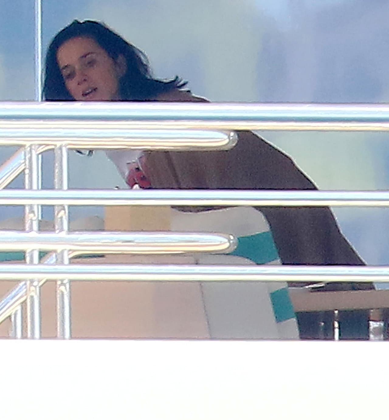 Perry disfrutó su estancia en Cannes con su amorcito.