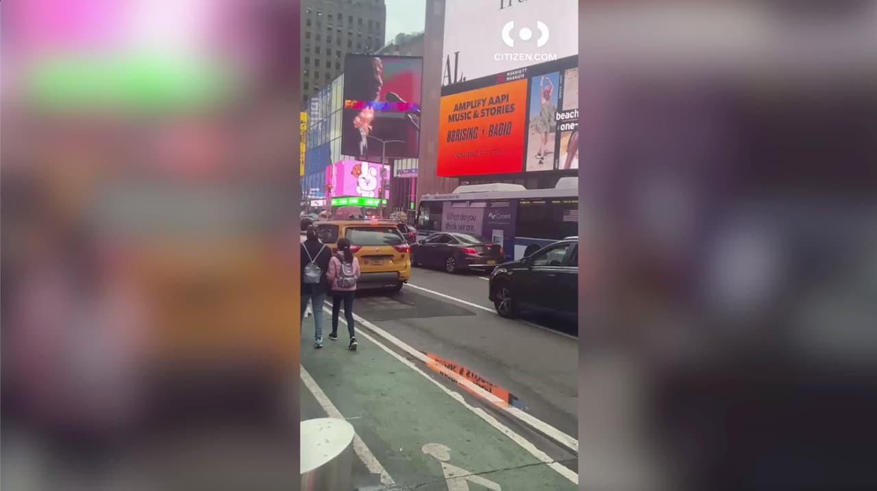 Tiroteo en Times Square deja 3 heridos, incluyendo un niña de 4 años