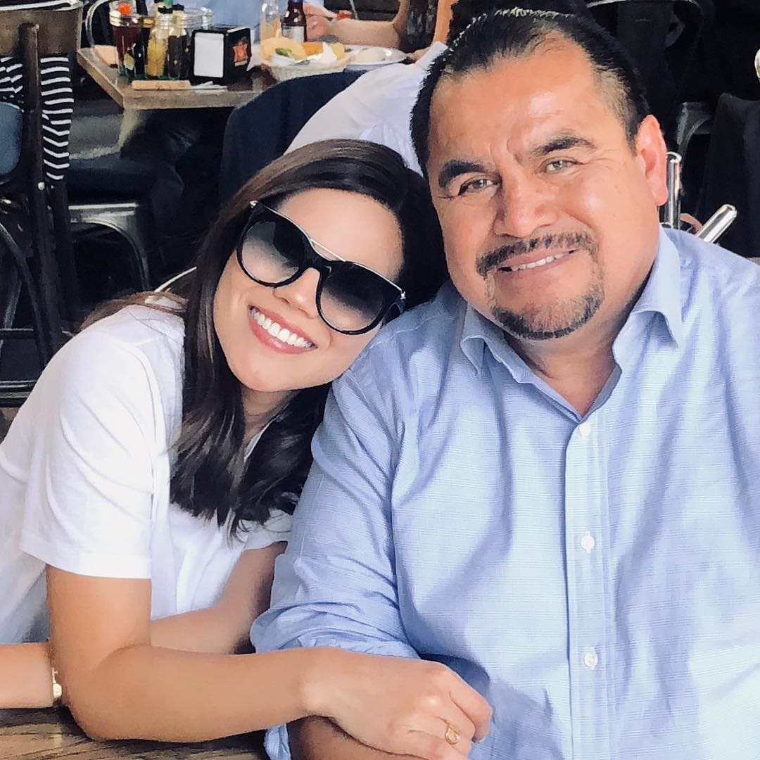 "Gracias por siempre creer en mí y por apoyarme en todos mis sueños", expresó la presentadora mexicana al recordar todos los sacrificios que hizo su papá para que ella cumpliera sus metas.