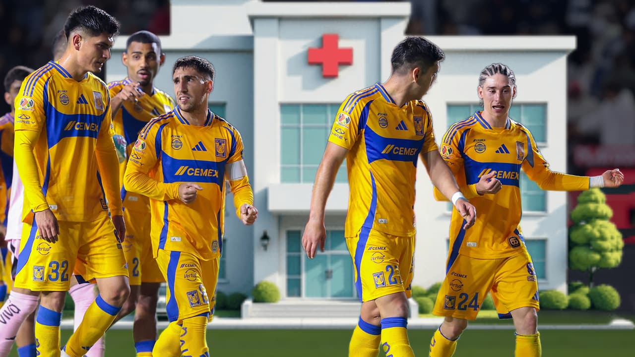 Tigres anuncia par de bajas a poco de enfrentar a Chivas en la Liga MX