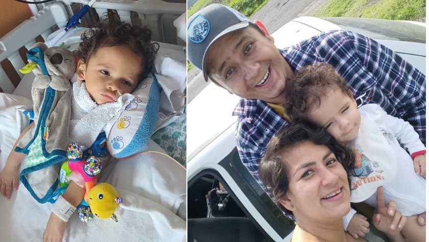 Ayuda de Impacto: Bebé mexicano con una rara enfermedad espera un milagro en EEUU