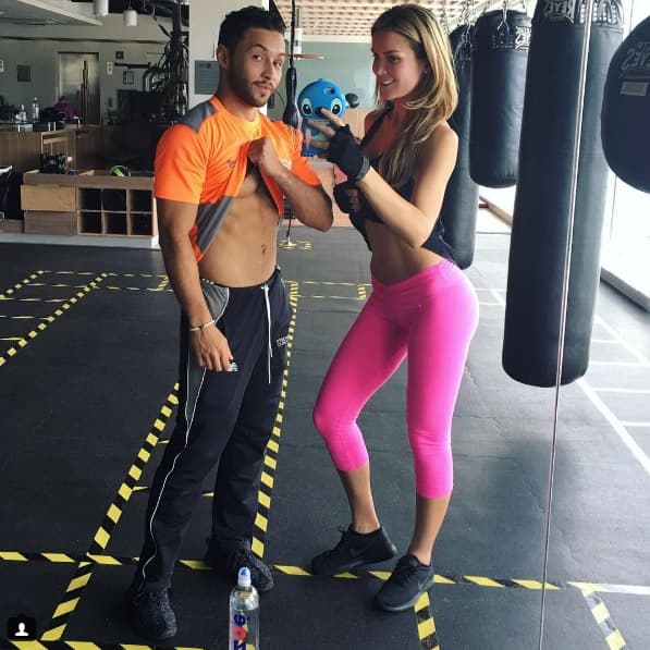 La actriz y modelo de origen peruano es una fanática de los deportes, ¿te animas a pasar un día en el gimnasio con ella?