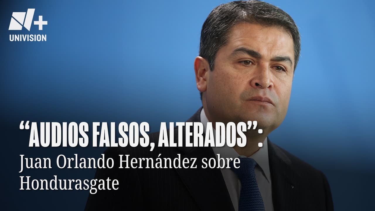 "Audios Falsos, Alterados": Juan Orlando Hernández sobre Hondurasgate