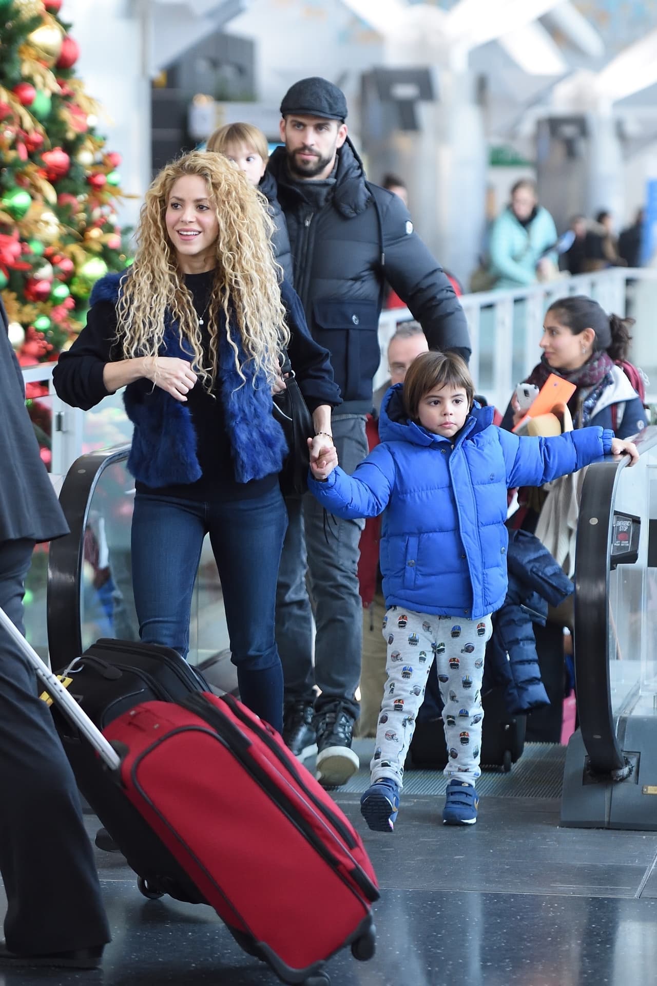 Fue justamente ayer cuando la colombiana le deseo una felices fiestas a sus fanáticos.