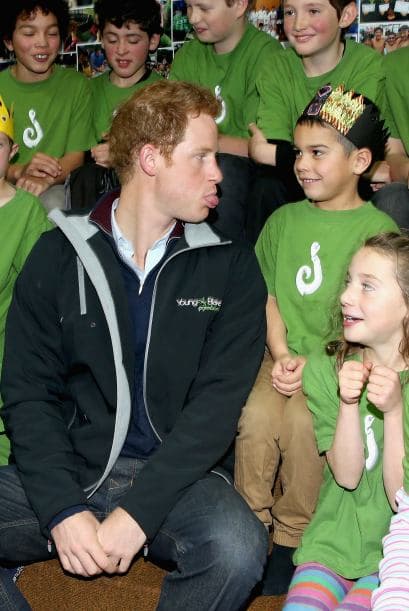 ¡Le sacó la lengua!