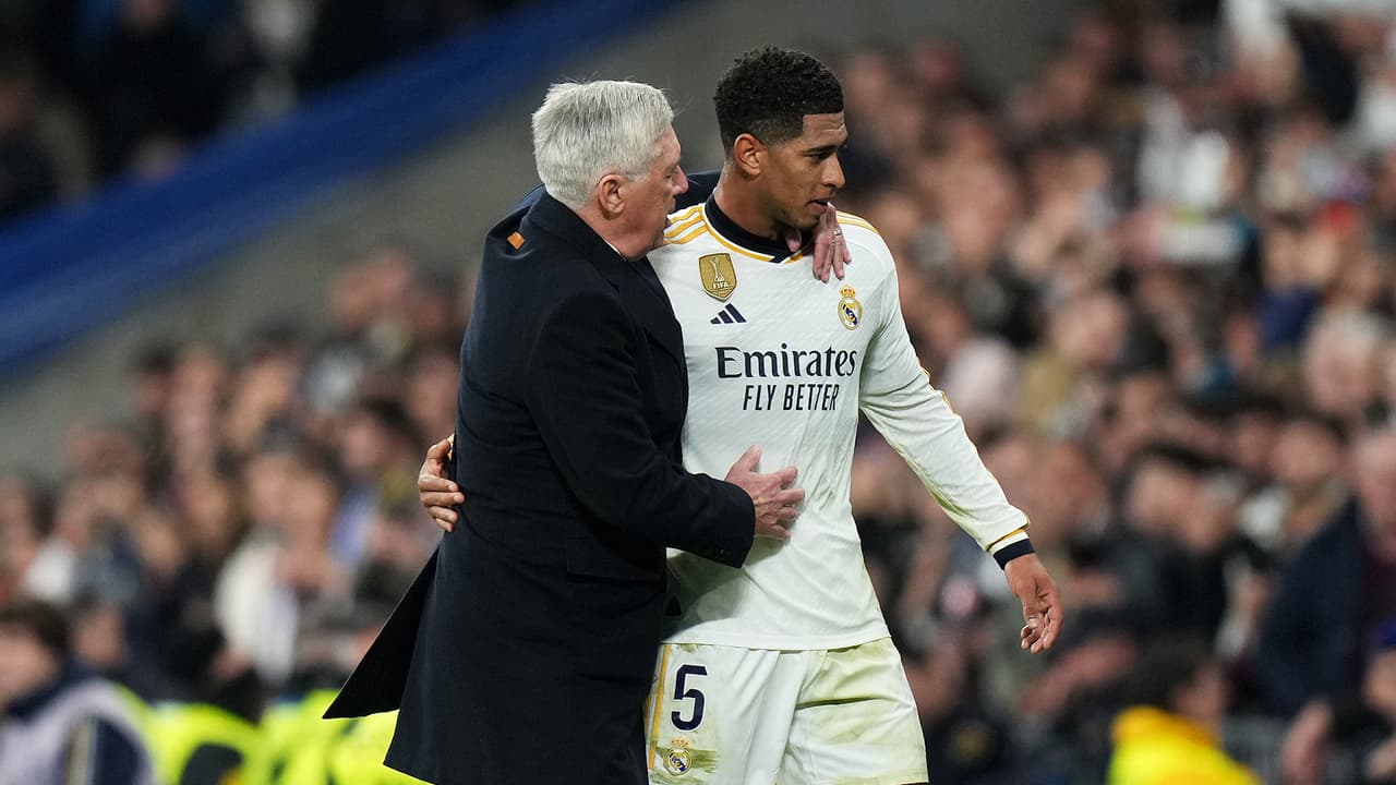 Ancelotti confirma regreso de Bellingham y da fecha a Courtois con Real Madrid