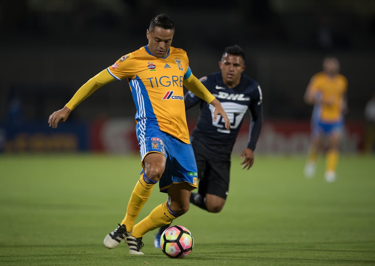 El chileno Eduardo Vargas jóug su sexto partido con la camiseta de Tigres desde su llegada en el pasado mercado. El delantero fue titular junto a Gignac, pero no pudo anotar.