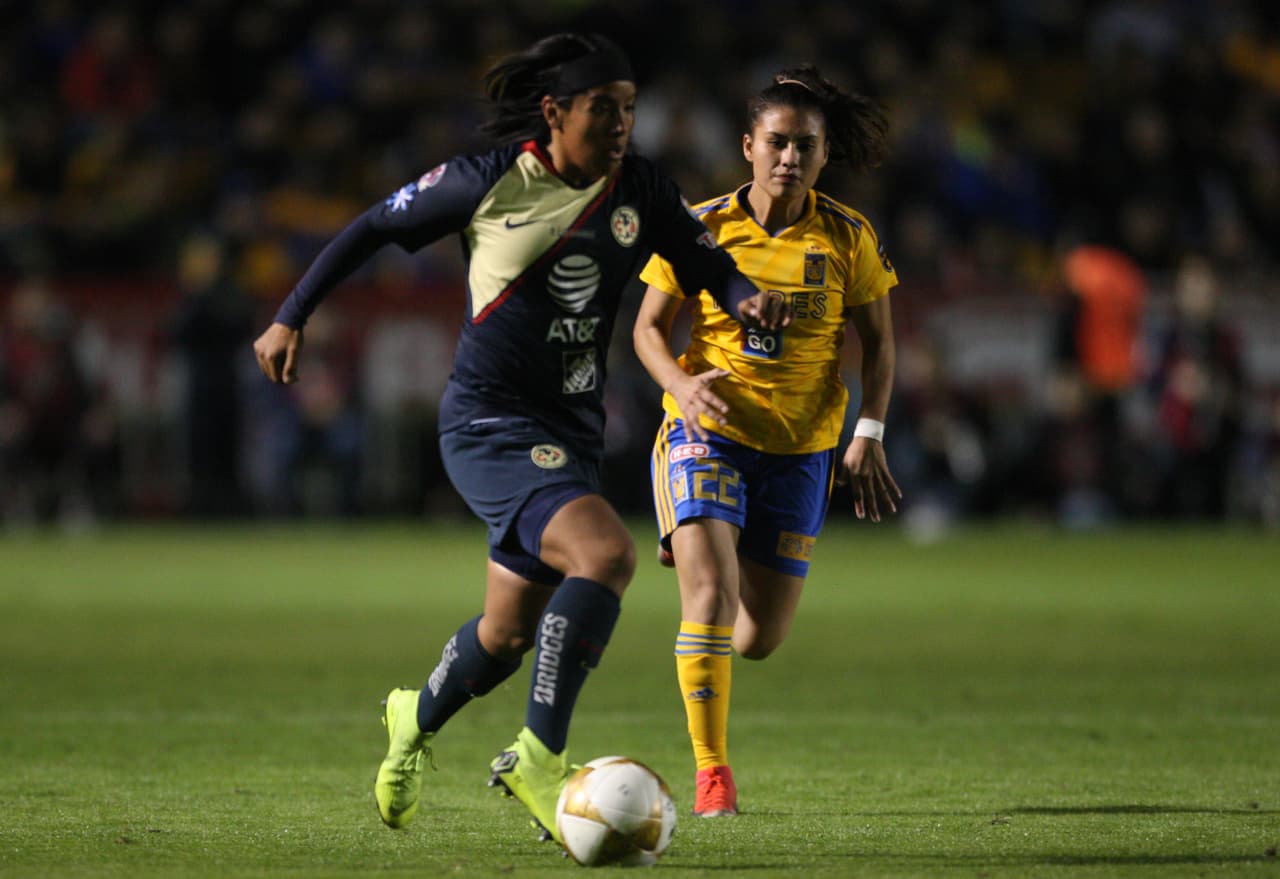 El juego fue entretenido y con mejor rendimiento para el América en el primer tiempo.