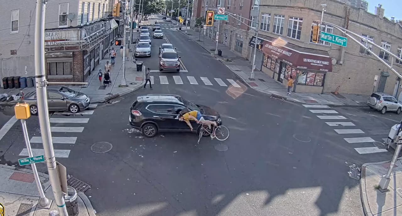 Concejal en Nueva Jersey atropella a ciclista y huye del accidente