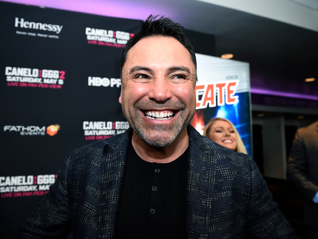 Óscar de la Hoya - Chivas excampeón mundial de boxeo y actual manager.