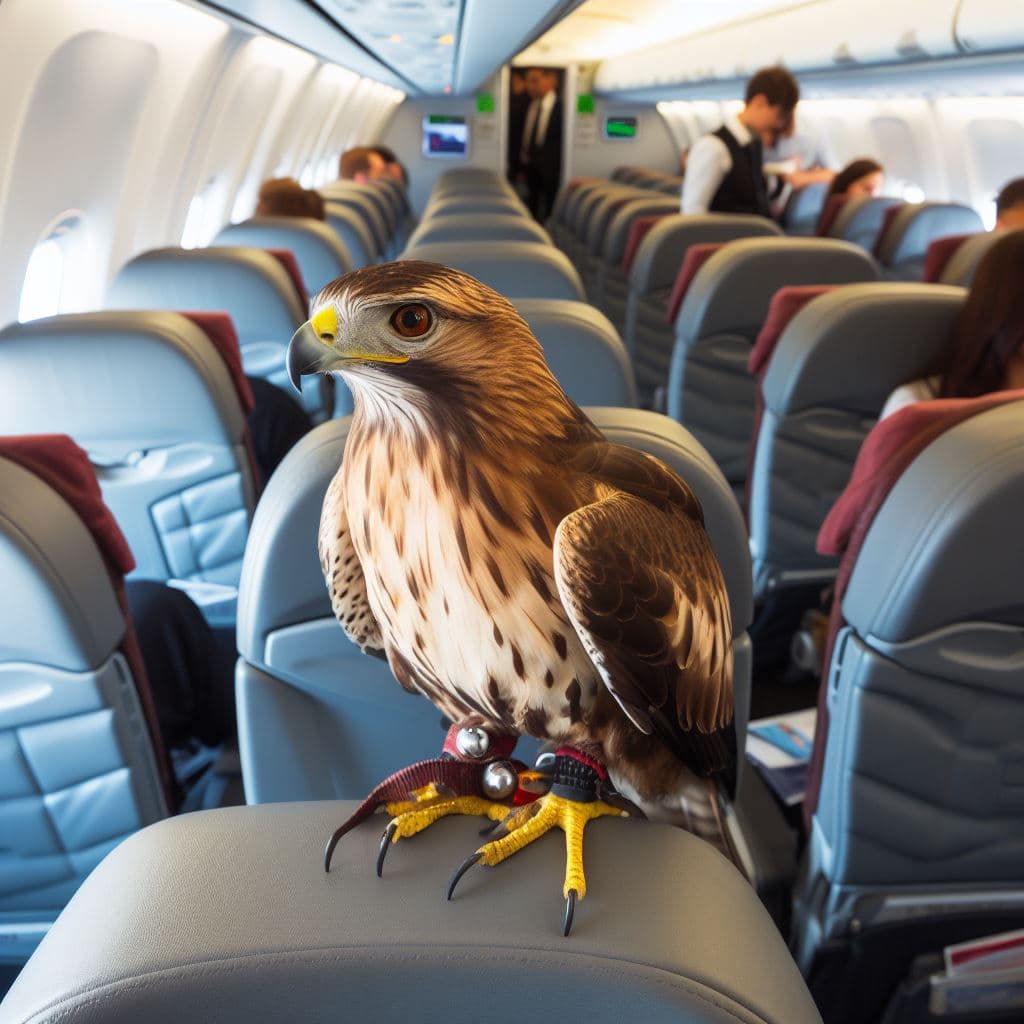 Príncipe de Arabia Saudita pagó un boleto de avión para cada uno de sus 80 halcones