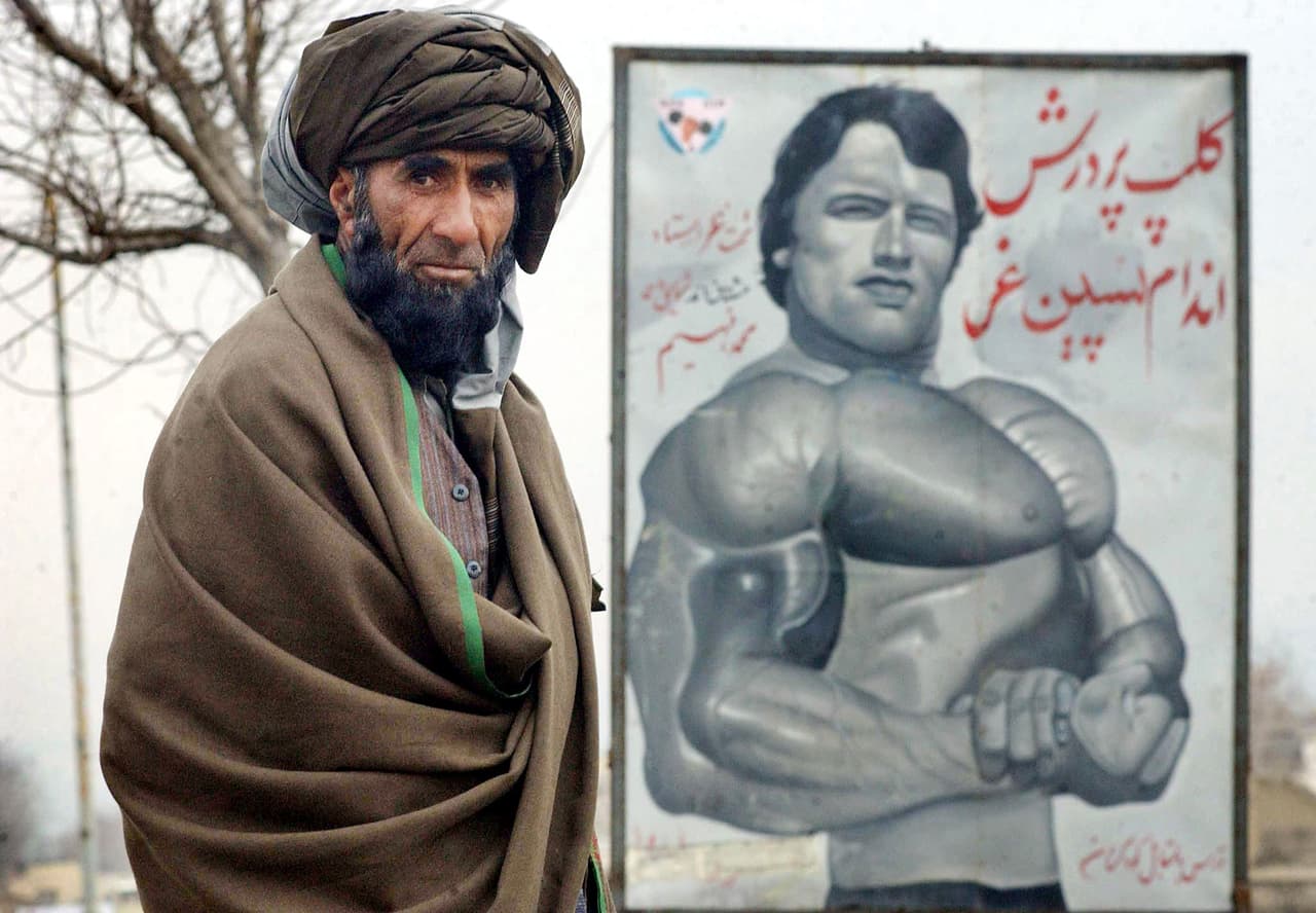 La popularidad de Schwarzenegger llegó a todos los rincones del mundo.