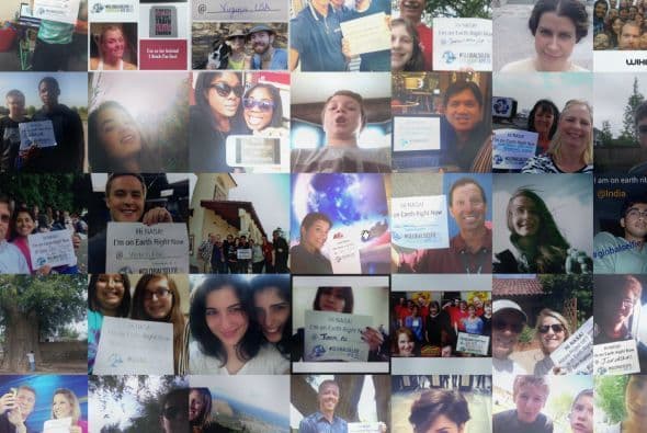 Leonor Suárez de UnivisionNoticias.com también puso su granito de arena en este día.