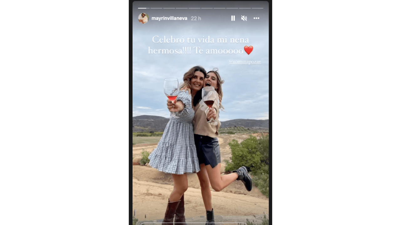 La actriz no dudó en compartir una imagen al lado de su primogénita con un tierno mensaje.