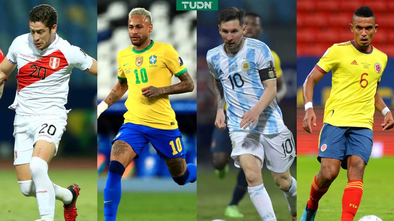 Quedan definidas las semifinales para la Copa América 2021