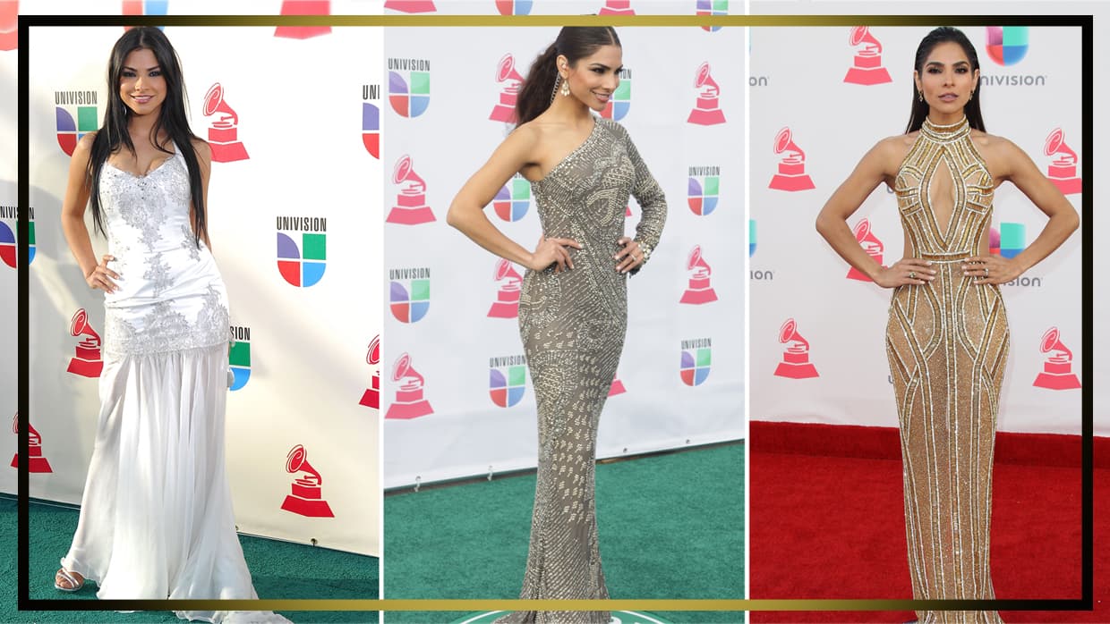 Los mejores looks de Alejandra Espinoza a su paso por la alfombra de Latin GRAMMY